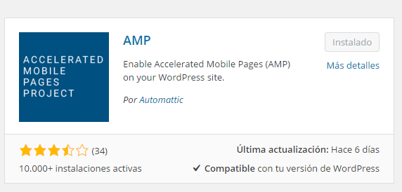 amp WordPress